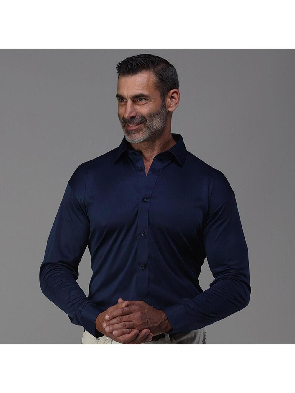 Collars & Co. NWT Quattro Flex Dress Shirt with Semi-Spread Collar - Size 3XL